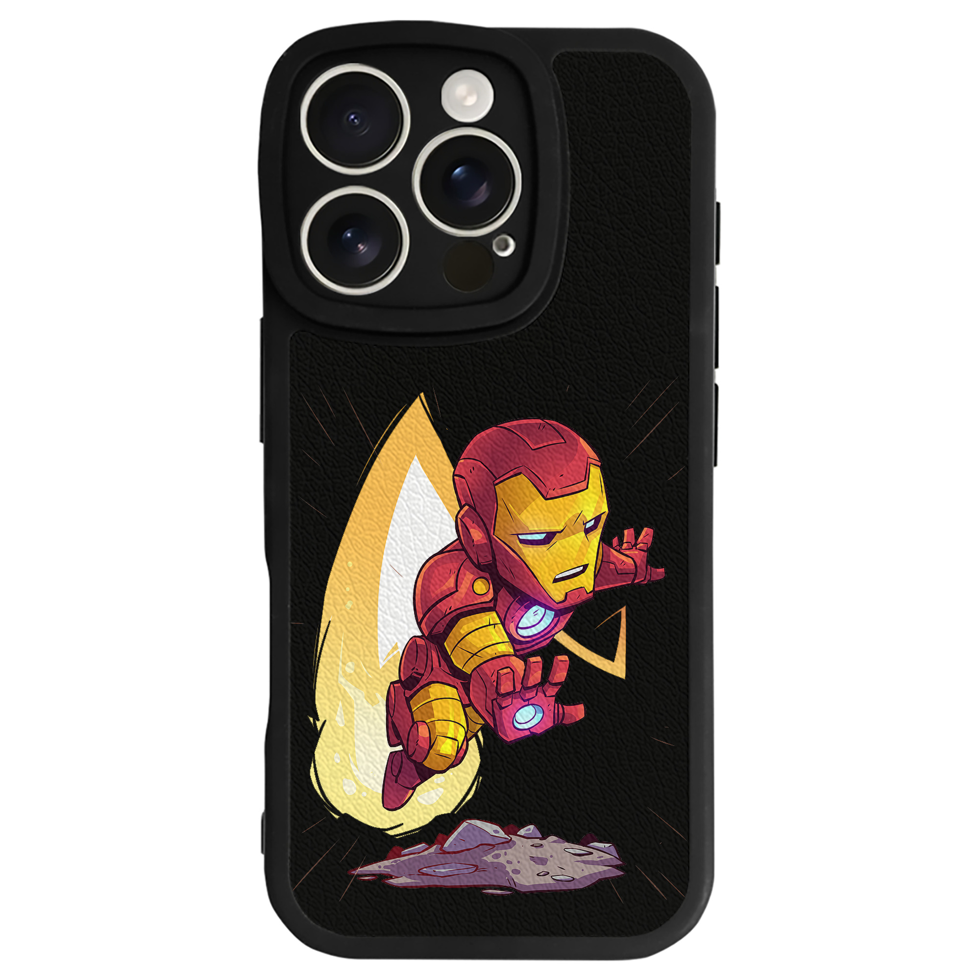 （画像用） アベンジャーズ The Avengers 【iPhone 16シリーズ対応】シリコンスマホケース（レザー調） 材質：シリコン